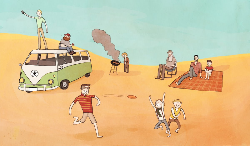 Illustration for article titled Hipster Lord of the Rings, where the Nazgul ride fixies!
